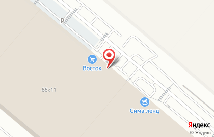 Распределительный центр Восток на улице Черняховского на карте