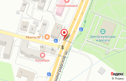 Магазин постельных принадлежностей в Калининграде на карте