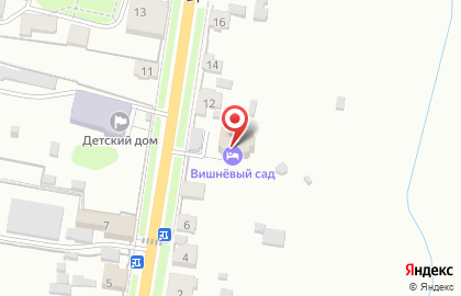 Гостевой дом Вишневый сад на улице Ленина на карте