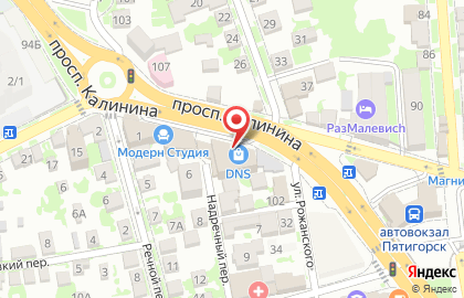 Пункт выдачи Технопоинт в Пятигорске на карте