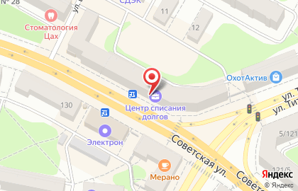 Банкомат Лето банк на Советской улице на карте