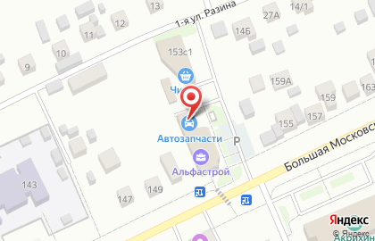 Магазин автозапчастей в Москве на карте