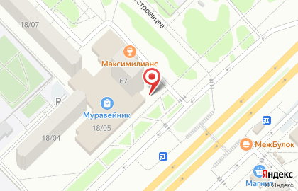 Киоск по продаже колбасных изделий в Набережных Челнах на карте