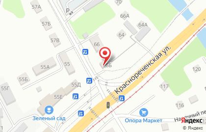Продуктовый магазин Лариса в Индустриальном районе на карте