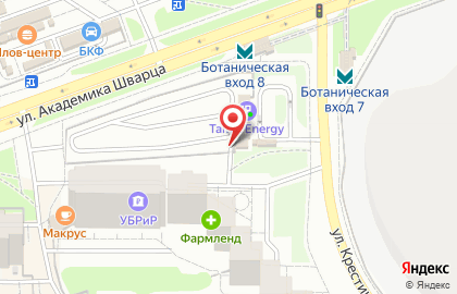 Автостоянка Авангард авто на карте