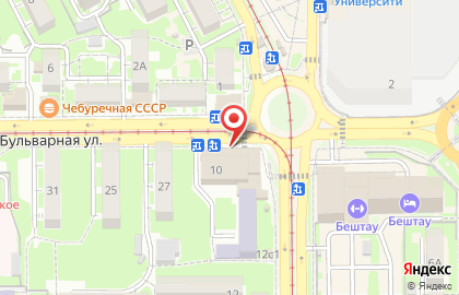 Рекламное агентство Октагон на проспекте 40 лет Октября на карте