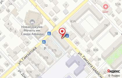 Стоматология Жемчужина на улице Гамзата Цадасы на карте