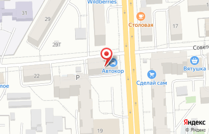 Мини-маркет Мини-маркет на Советской улице на карте