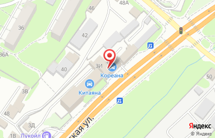 Магазин автозапчастей для корейских автомобилей Кореана в Центральном районе на карте