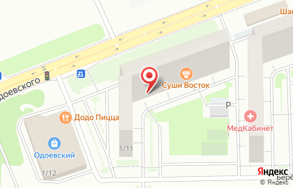 Магазин разливного пива Русь в Первомайском районе на карте