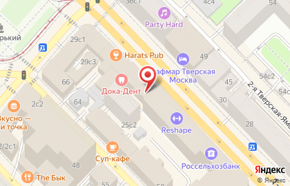 Компания Мир натяжных потолков на 1-й Тверской-Ямской улице на карте