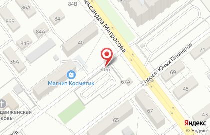 Автостоянка в Самаре на карте