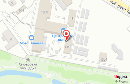 Ярмарка в Твери на карте