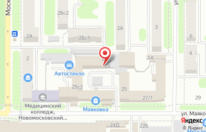 Сервисный центр Орион на улице Маяковского на карте