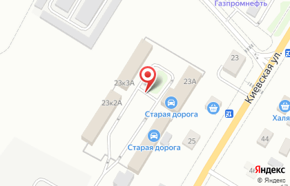 Магазин автотоваров Старая Дорога на карте
