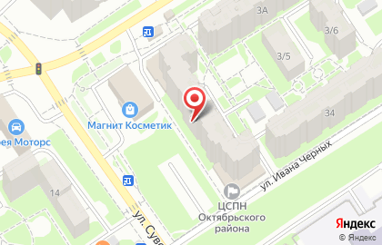 Центр Современной Стоматологии на улице Суворова на карте