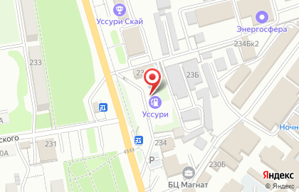 АЗС НК Уссури на улице Некрасова на карте