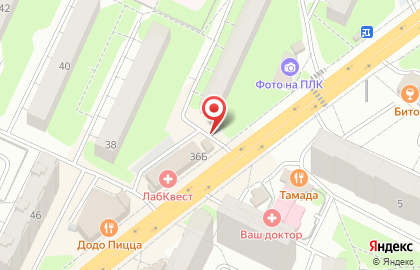 Магазин цветов в Москве на карте
