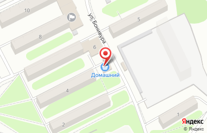 Продовольственный магазин Домашний в Петропавловске-Камчатском на карте