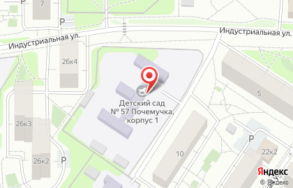 Центр развития ребенка-детский сад №57 Почемучка в Мытищах на карте