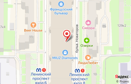 Магазин befree в Санкт-Петербурге на карте