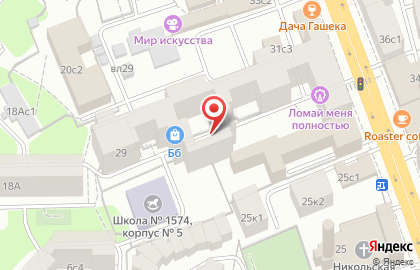 Филиал Школы Илицюань в клубе Кокон на Долгоруковской улице на карте