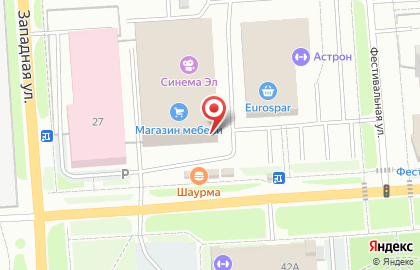 Салон напольных покрытий Пол под ключ на улице Йывана Кырли на карте