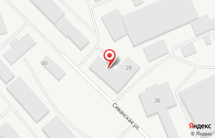Торгово-сервисная компания Геркулес-Строй в Советском районе на карте