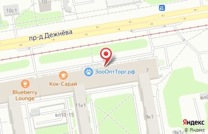 Супермаркет Да! в Москве на карте