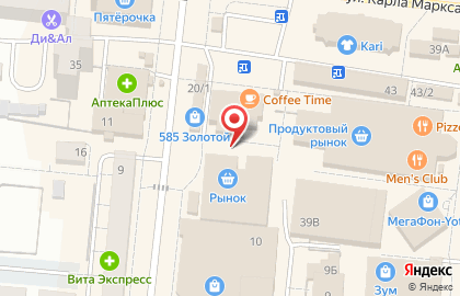 Стимул на Комсомольской на карте