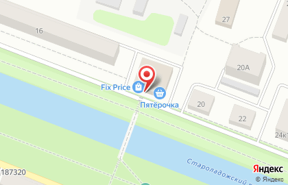 Универсальный магазин Fix Price в Санкт-Петербурге на карте