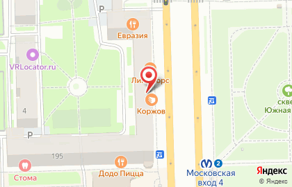 Терминал СберБанк на Московском проспекте на карте
