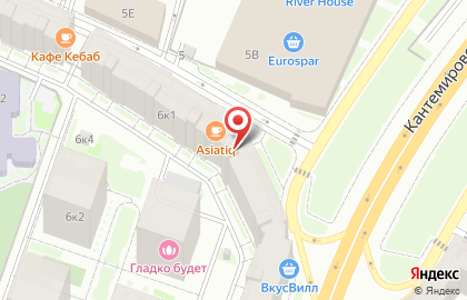 Суши-гастроном Тихий в Петроградском районе на карте