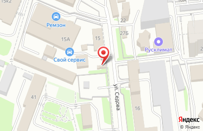 Шиномонтажная мастерская на Волочаевской улице на карте