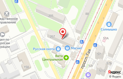 Фирменный салон Ростелеком в Железнодорожном районе на карте