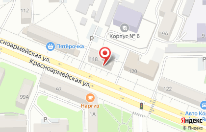 Магазин сантехники Сан Саныч на Красноармейской улице на карте