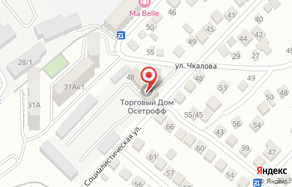 Интернет-магазин Спорт96 на улице Чкалова на карте