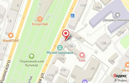 24 часа на Первомайской улице на карте