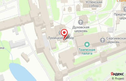 Церковь во имя преподобного Никона Радонежского на карте