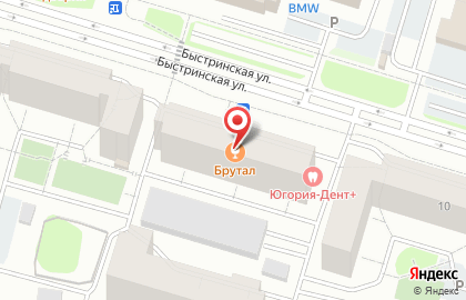 Центр паровых коктейлей Brutal Avenue на Быстринской улице на карте
