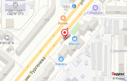 Табачная лавка Сноб на ​Тургенева, 148/4 на карте