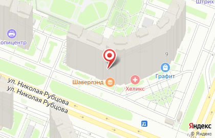 Мини-маркет Мини-маркет на улице Николая Рубцова на карте