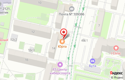 Кафе Навруз в Люблино на карте