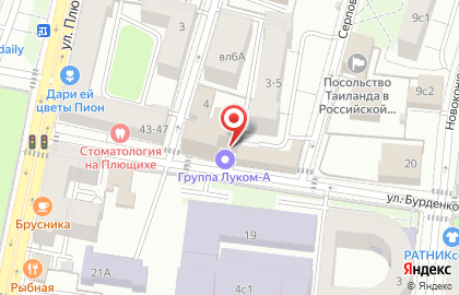 ЛУКОМ-А на карте