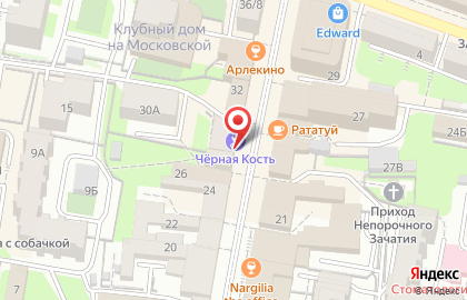 Мастерская на Московской улице на карте