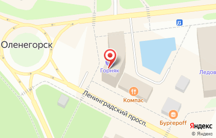 Кафе Горняк на Ленинградском проспекте на карте