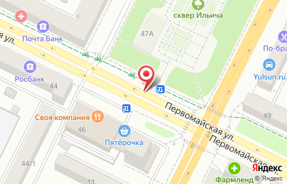 Сеть халяль-бистро Сытый Батыр в Орджоникидзевском районе на карте