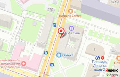Гарант на улице Академика Лебедева на карте