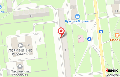 Ип Михайлов в Тихвине на карте