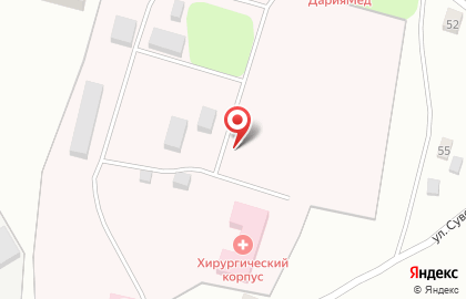 Центральная районная больница на улице Карла Маркса на карте